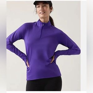Athleta Whistler Half Zip long sleeve